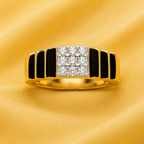 Aurora Grid Diamond Band