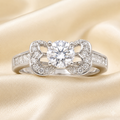 Belle Fleur Solitaire Engagement Ring
