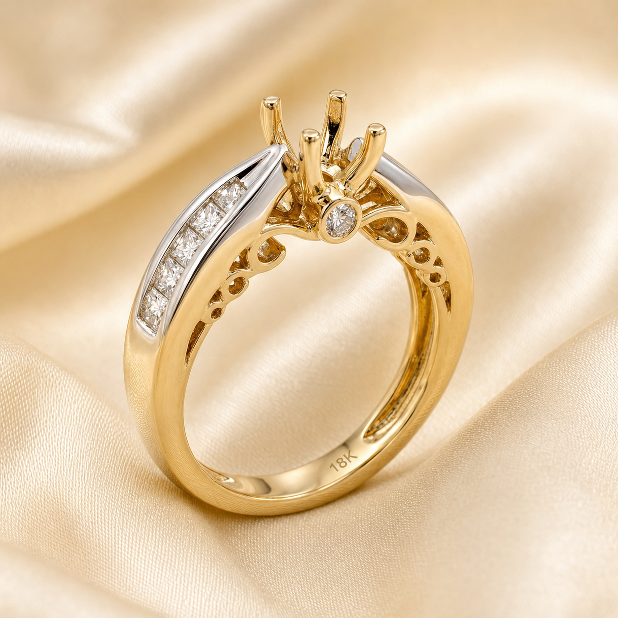 Regal Crest Solitaire Engagement Ring