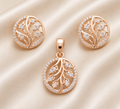 Nature Glow Diamond Pendant Set