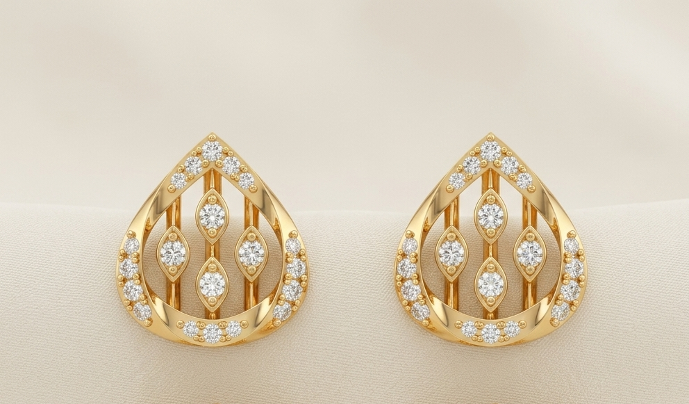 Leaf Shaped Earring