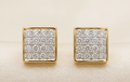 Square Earrings.