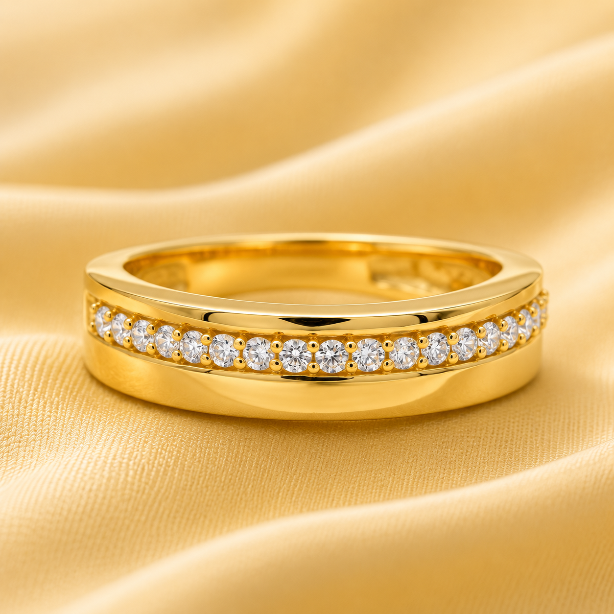 Radiance Line Diamond Ring