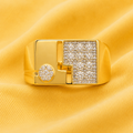 Regal Mosaic Diamond Ring