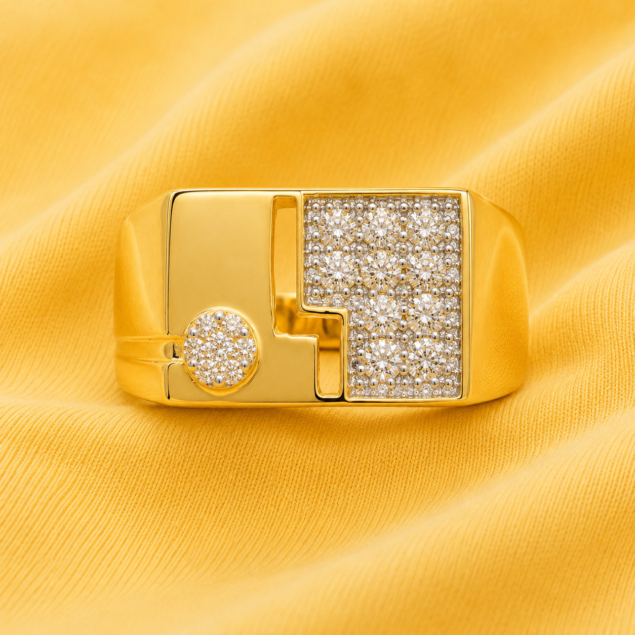 Regal Mosaic Diamond Ring